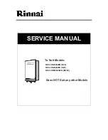 Rinnai REU-VR2426WS Solar 26 Service Manual предпросмотр