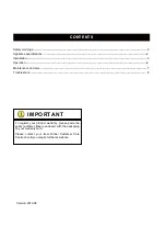 Preview for 2 page of Rinnai RH-TL65C-SSVR Instructions For Use, Installation, And Connection