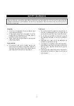 Preview for 3 page of Rinnai RH-TL65C-SSVR Instructions For Use, Installation, And Connection