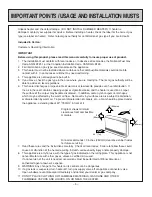 Preview for 5 page of Rinnai RHFE-1004FA Owner'S Operation And Installation Manual