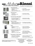 Предварительный просмотр 40 страницы Rinnai RHFE-750ETRA Owner'S Operation & Installation Manual