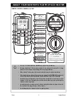 Предварительный просмотр 7 страницы Rinnai RHFE-752ETR Operation & Installation Manual