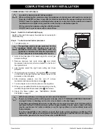 Preview for 28 page of Rinnai RIBF2L Operation & Installation Manual