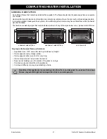 Preview for 30 page of Rinnai RIBF2L Operation & Installation Manual