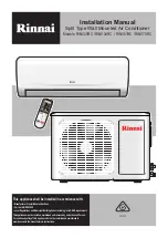 Rinnai RINV25RC Installation Manual preview