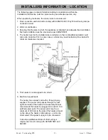 Preview for 15 page of Rinnai Royale FS35 ETR Operation & Installation Manual