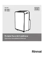 Предварительный просмотр 1 страницы Rinnai RPC26MC Operation & Installation Manual