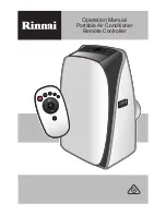 Предварительный просмотр 1 страницы Rinnai RPC26WA Operation Manual