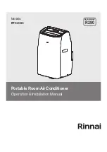 Предварительный просмотр 1 страницы Rinnai RPC41NC Operation & Installation Manual