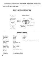 Preview for 2 page of Rinnai RR-55A-N Owner'S Manual