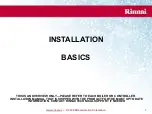 Preview for 7 page of Rinnai RS100 Training Program