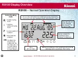 Preview for 12 page of Rinnai RS100 Training Program