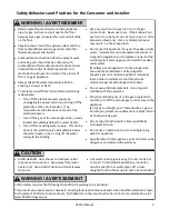 Preview for 3 page of Rinnai RU180iN Installation And Operation Manual