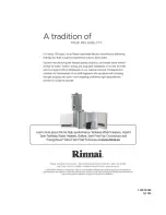 Предварительный просмотр 132 страницы Rinnai RUCS65i series Installation And Operation Manual