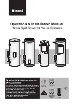 Preview for 1 page of Rinnai S26i Operation & Installation Manual