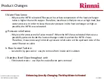 Предварительный просмотр 4 страницы Rinnai Sensei N-Series Service Presentation