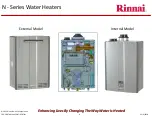 Предварительный просмотр 6 страницы Rinnai Sensei N-Series Service Presentation