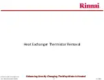 Предварительный просмотр 17 страницы Rinnai Sensei N-Series Service Presentation