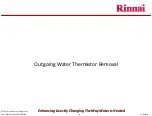 Предварительный просмотр 19 страницы Rinnai Sensei N-Series Service Presentation