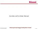 Предварительный просмотр 24 страницы Rinnai Sensei N-Series Service Presentation