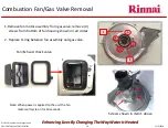 Предварительный просмотр 26 страницы Rinnai Sensei N-Series Service Presentation