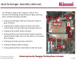 Предварительный просмотр 28 страницы Rinnai Sensei N-Series Service Presentation