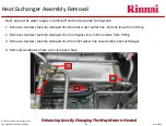 Предварительный просмотр 29 страницы Rinnai Sensei N-Series Service Presentation