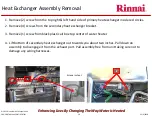 Предварительный просмотр 30 страницы Rinnai Sensei N-Series Service Presentation