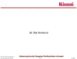 Предварительный просмотр 33 страницы Rinnai Sensei N-Series Service Presentation