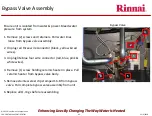 Предварительный просмотр 42 страницы Rinnai Sensei N-Series Service Presentation