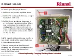 Предварительный просмотр 47 страницы Rinnai Sensei N-Series Service Presentation