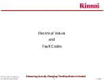 Предварительный просмотр 51 страницы Rinnai Sensei N-Series Service Presentation