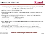 Предварительный просмотр 52 страницы Rinnai Sensei N-Series Service Presentation