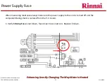 Предварительный просмотр 54 страницы Rinnai Sensei N-Series Service Presentation