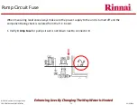 Предварительный просмотр 55 страницы Rinnai Sensei N-Series Service Presentation