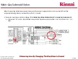 Предварительный просмотр 57 страницы Rinnai Sensei N-Series Service Presentation