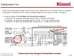 Предварительный просмотр 58 страницы Rinnai Sensei N-Series Service Presentation