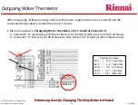 Предварительный просмотр 59 страницы Rinnai Sensei N-Series Service Presentation