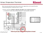 Предварительный просмотр 62 страницы Rinnai Sensei N-Series Service Presentation