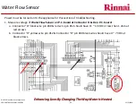 Предварительный просмотр 64 страницы Rinnai Sensei N-Series Service Presentation