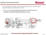 Предварительный просмотр 66 страницы Rinnai Sensei N-Series Service Presentation