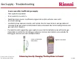 Предварительный просмотр 89 страницы Rinnai Sensei N-Series Service Presentation