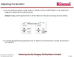 Предварительный просмотр 97 страницы Rinnai Sensei N-Series Service Presentation