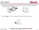 Предварительный просмотр 101 страницы Rinnai Sensei N-Series Service Presentation