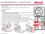 Предварительный просмотр 111 страницы Rinnai Sensei N-Series Service Presentation