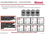 Предварительный просмотр 113 страницы Rinnai Sensei N-Series Service Presentation