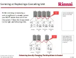 Предварительный просмотр 114 страницы Rinnai Sensei N-Series Service Presentation