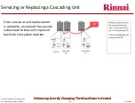 Предварительный просмотр 115 страницы Rinnai Sensei N-Series Service Presentation