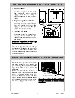 Предварительный просмотр 18 страницы Rinnai SLIMFIRE 25 Customer Operation & Installation Manual