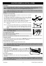 Preview for 18 page of Rinnai SLIMFIRE 252 Operation & Installation Manual